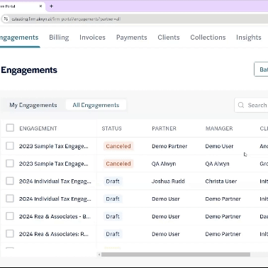 Engagements Dashboard - Group By - Made with Clipchamp.gif