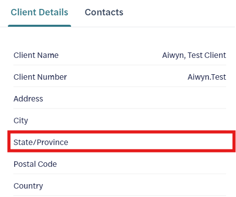 Firm Portal - Clients Tab - Client Address State Field highlight.png