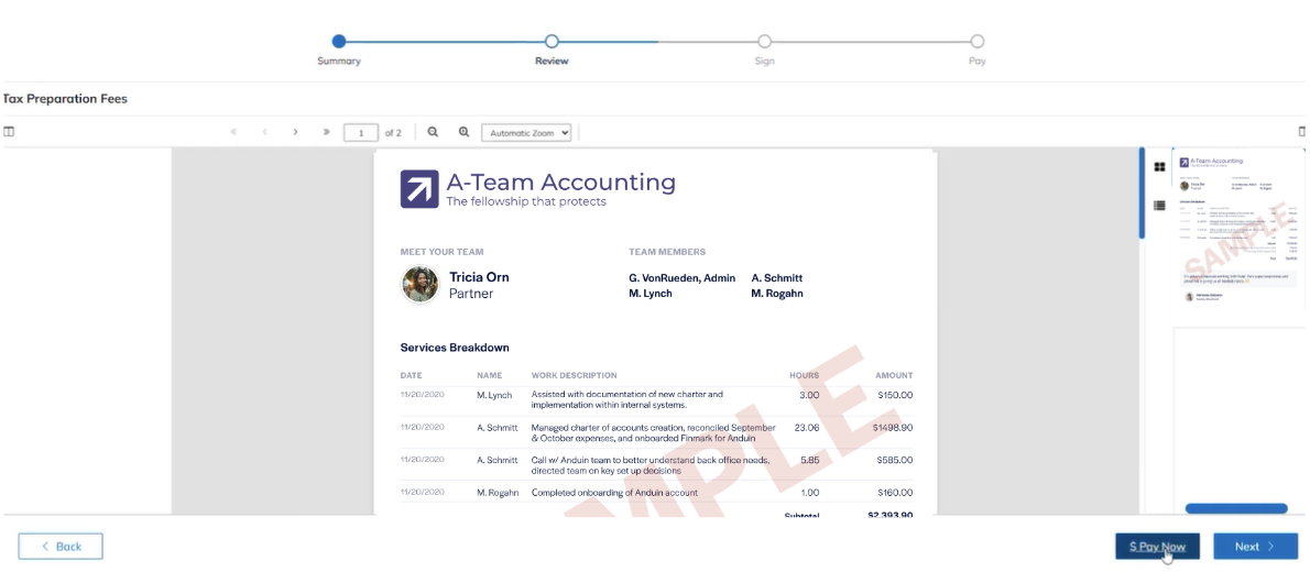 SafeSend-Invoice and Pay Now Button.png